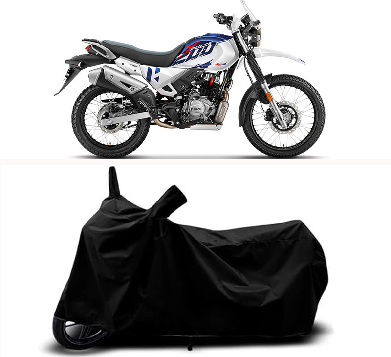 RABABLI Waterproof Two Wheeler Cover for Hero(MotoCorp XPulse, Black)