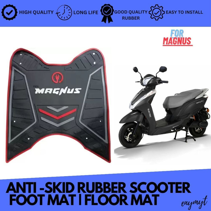 ENEMYT MG1 Ampere Electric Scooter Magnus EX Foot Mat NA Magnus Two Wheeler Mat