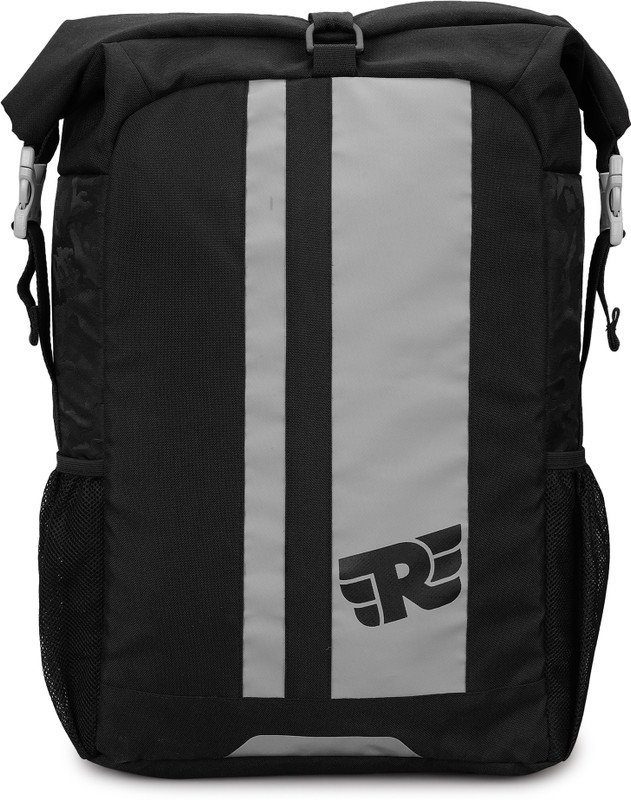 ROYAL ENFIELD Saddle Bag Grey Polyester Motorbike Saddlebag