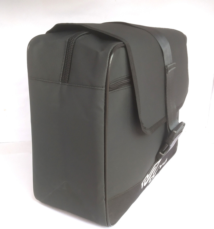 Voriyo VORIYO Bike Saddle Bag Waterproof Artificial Leather Material Bike Bag 11 One-side Black Genuine Leather Motorbike Saddlebag(30 L)