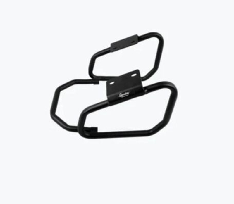 LCB SADDLE STAY LH AND RH FOR BEAR 650 Double-side Black Aluminium Motorbike Saddlebag(35 L)