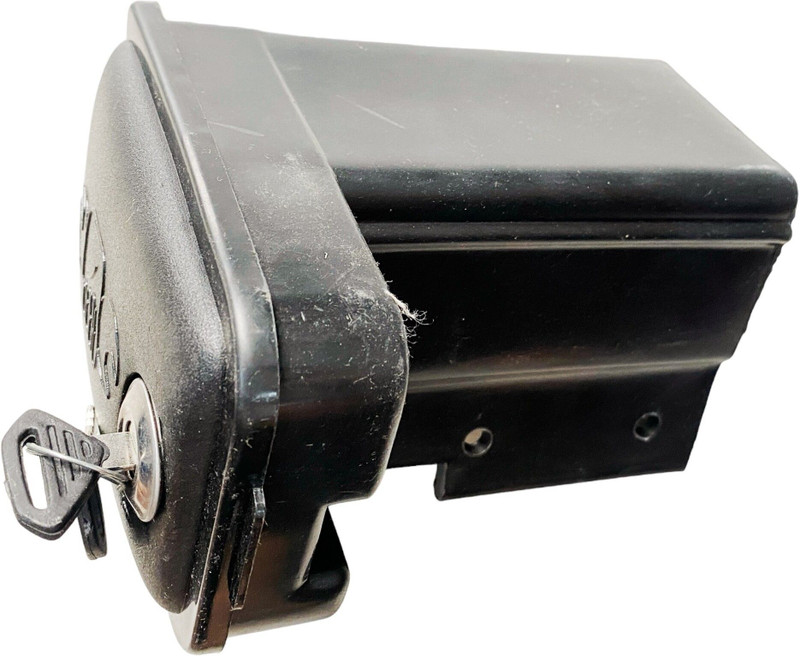 My Earth Store Road Religion RX100/RXG 135 Tool Utility Box Luggage Box Black Plastic Motorbike Saddlebag