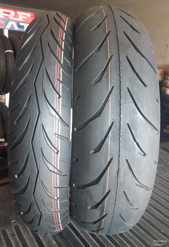 MRF 100/80-R17 (NYLON) & 140/70-R17 (RADIAL) COMBO PACK 2 TYRES ( FRONT & REAR ) ZAPPER Front & Rear Two Wheeler Tyre(Racing Slicks, Street, Offroad Knobbies, Dual Sport, Tube Less)