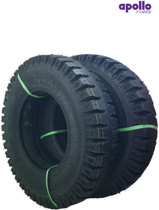 APOLLO TYRES Tristar L 3 Wheeler Tyre(4.50-10, Tube Type)
