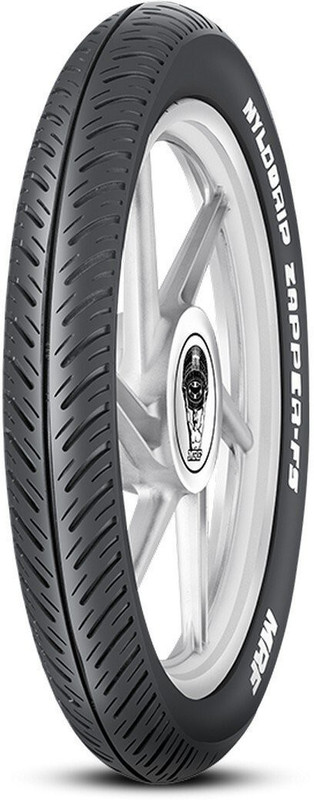 MRF 90/90-17 Zapper FS Tubeless Bike Front Two Wheeler Tyre(Dual Sport, Racing Slicks, Tube Less)