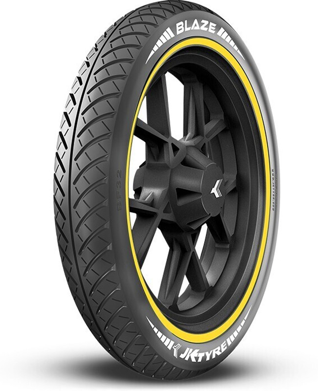 JK TYRE 1B15280018047PF320BLAZE BF32 80/100-18 Front Two Wheeler Tyre(Dual Sport, Street, Offroad Knobbies, Tube Less)