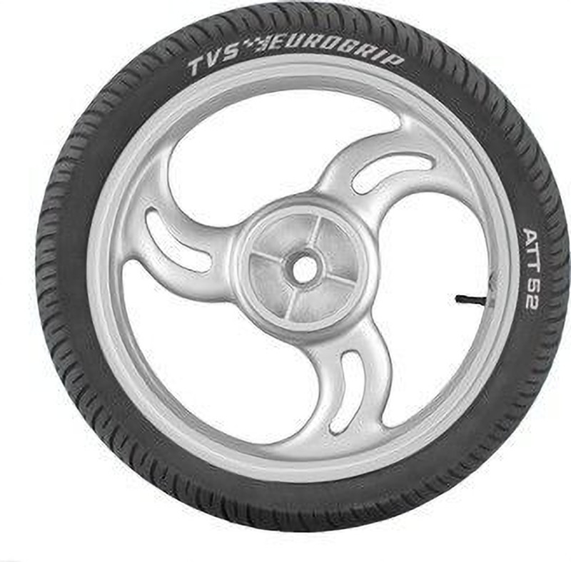 TVS Eurogrip ATT 52 2.75 - 18 42 P Front Two Wheeler Tyre(Street, Tube)