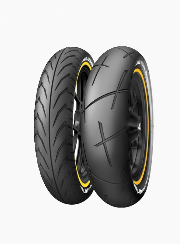 JK TYRE 110/70-R17 & 150/60-R17 BLAZE COMBO PACK 2 TYRES ( FRONT & REAR ) BLAZE Front & Rear Two Wheeler Tyre(Racing Slicks, Street, Dual Sport, Tube Less)