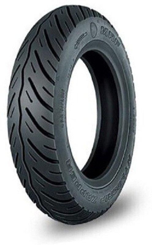 MRF 90/100-10 53J Nylogrip Zapper 90/100r10 Front & Rear Two Wheeler Tyre(Street, Dual Sport, Tube Less)