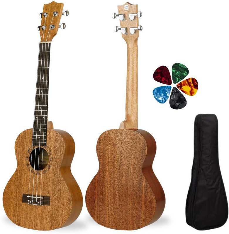AMG Music 26INCH Tenor Ukulele With Gig Bag Guitar Ukulele For Beginners Professional Tenor Ukulele(Overall Length - 68 cm)