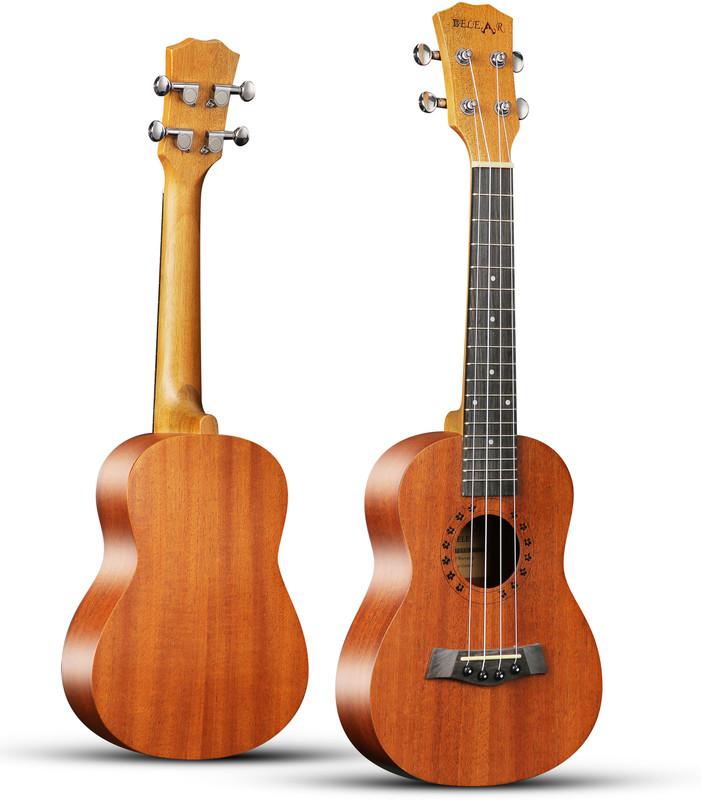 Belear K-5 21 Inch Mahogany Wood Soprano Ukulele(Overall Length - 53 cm)