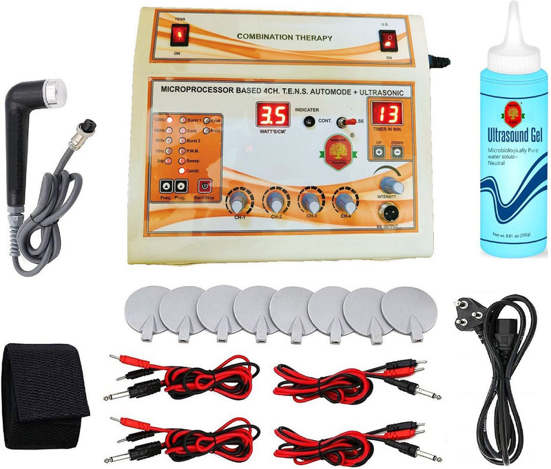 NARAYANI TRADERS 4 Channel Tens with Ultrasound Physiotherapy Ultrasound Machine