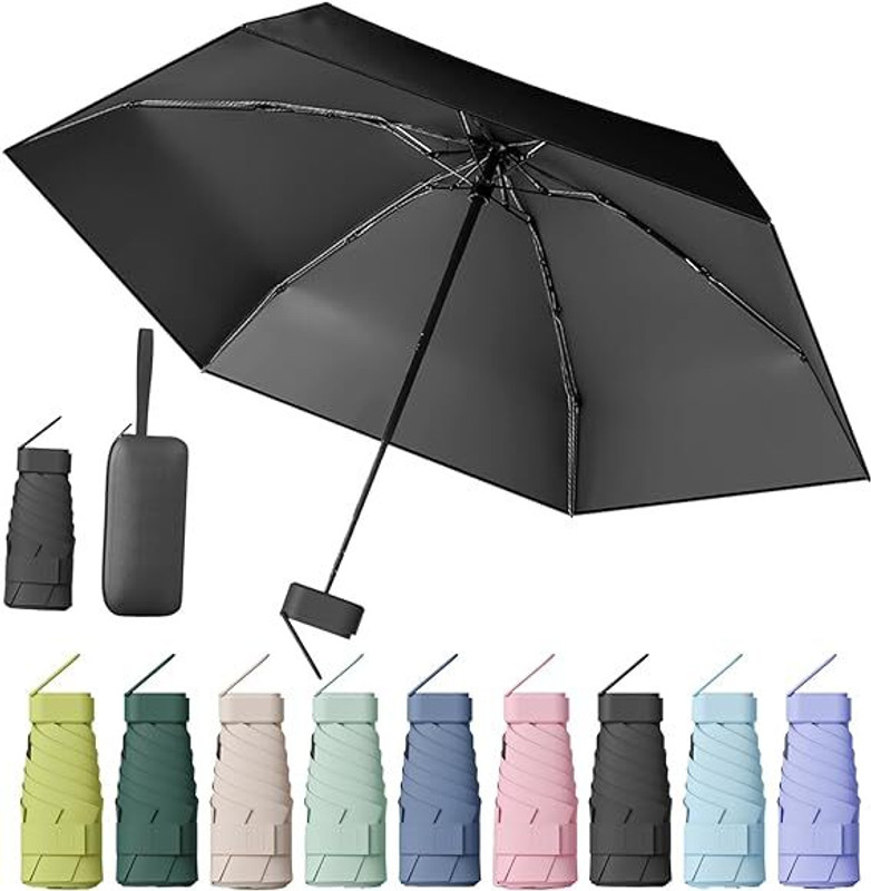 DECOJENICK UV Foldable Umbrella Windproof Auto Open & Close Chhata Rain@Sun for Men & Women Umbrella(Grey)