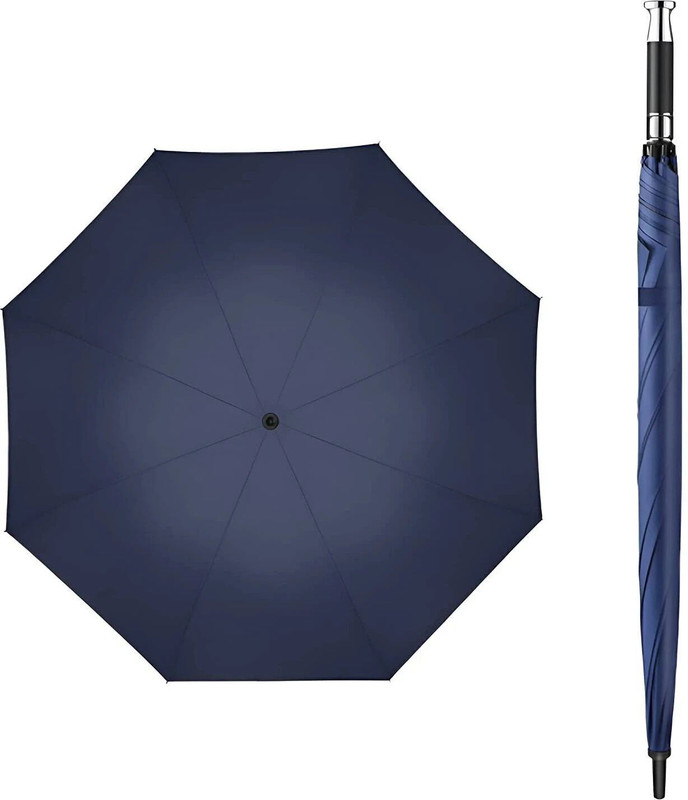 harimart Umbrella for Men, Women, Auto Open 47 inch Big Umbrella for Rain Umbrella(Blue)