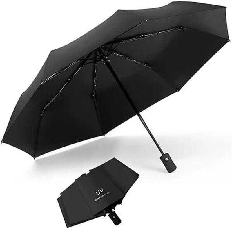 Darshak UV Black Umbrella Umbrella(Black)
