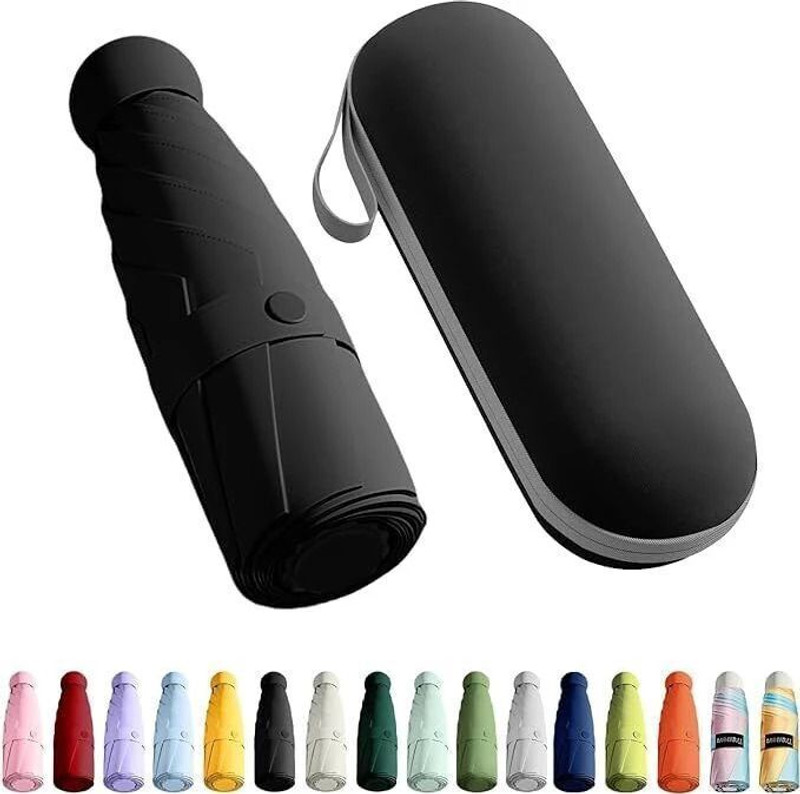 HIRVA UV Big Size Umbrella for Sun Protection, Windproof, Compact, 2-Fold Umbrella(Multicolor)