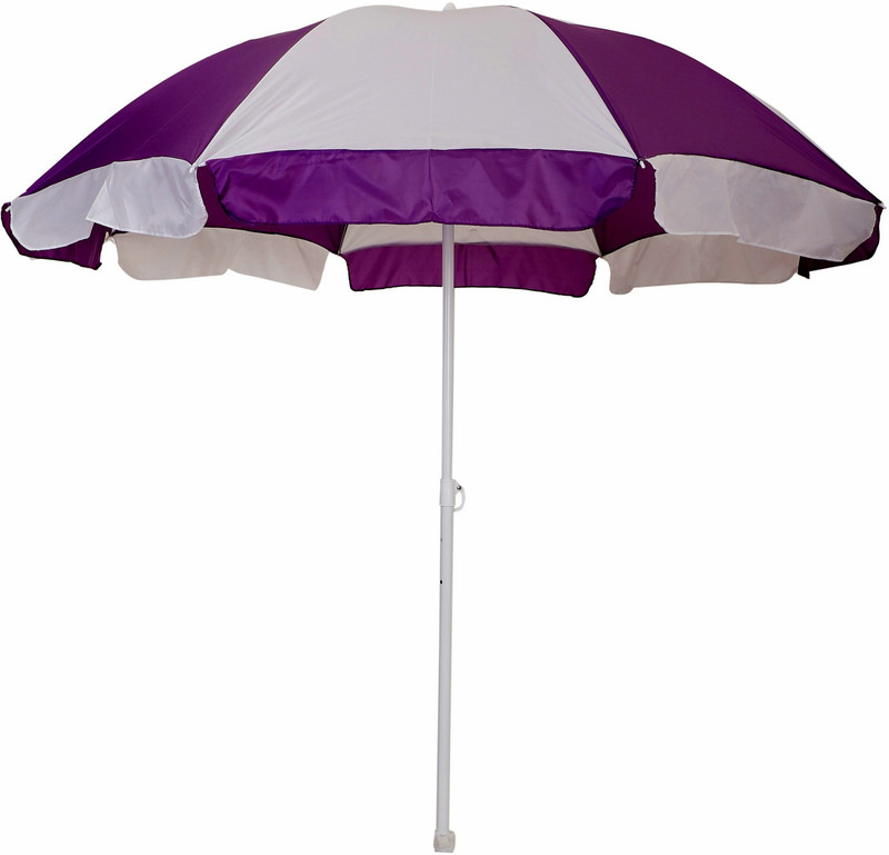 RAINVIBE Outdoor Garden Umbrella Without Stand 36in/6ft, Hotel Beach Restaurants Big Size Umbrella(Green, White)