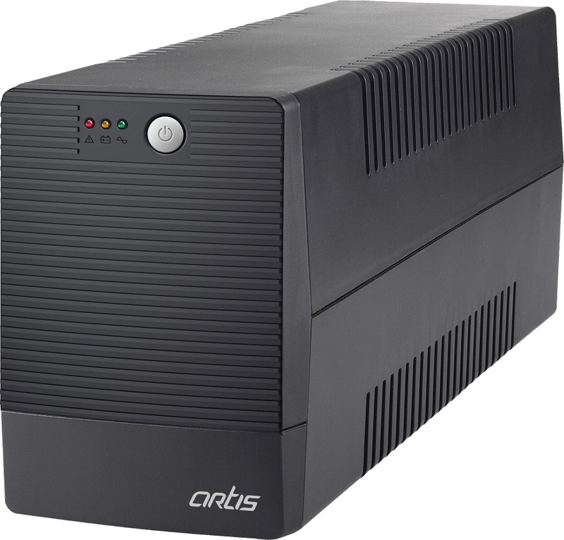 artis 2000VA Line Interactive UPS with 16A INPUT PLUG. 2000VA 230 V Line-interactive Tower Model UPS with Overload Protection 4 Outlet Plugs