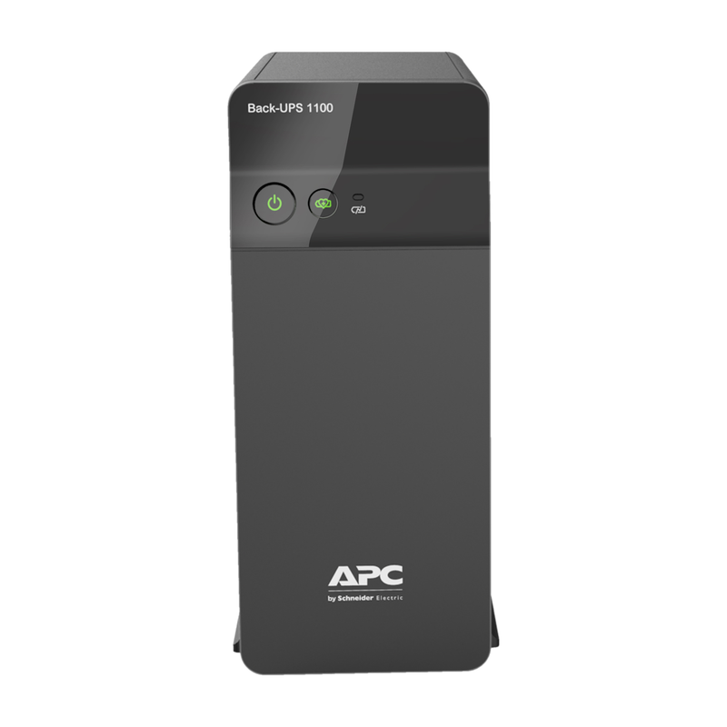 APC Back-UPS BX1100C-IN 230 V Line-interactive Tower Model UPS with Overload Protection 4 Outlet Plugs