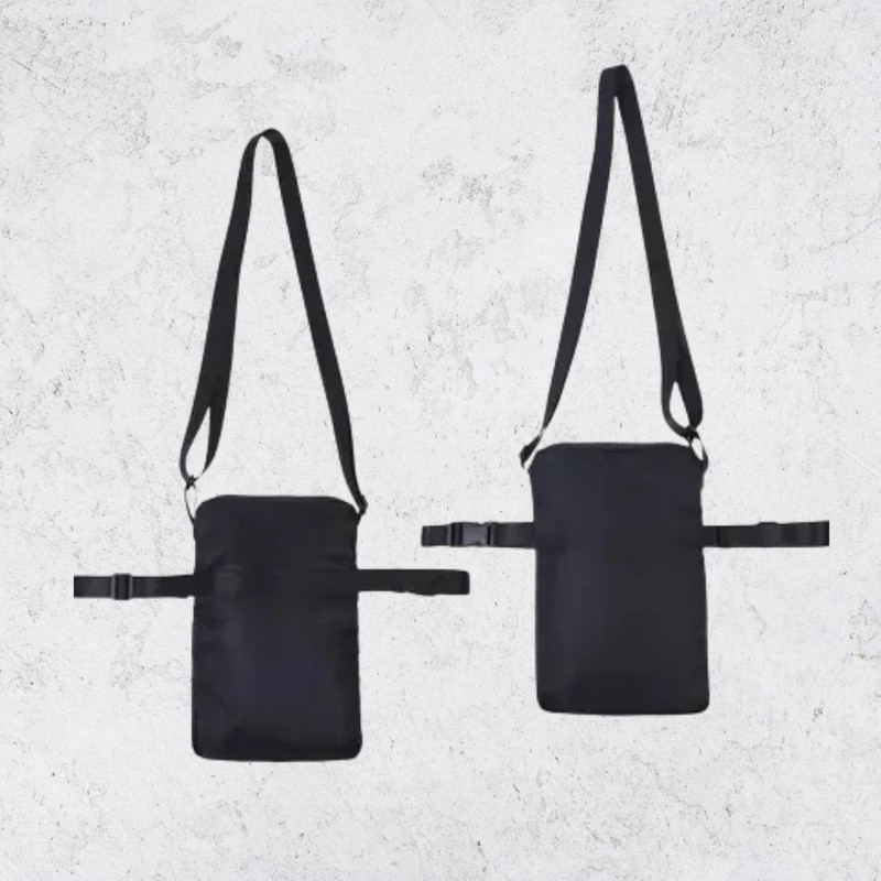 GULANI ENTERPRISES Leg Strap Urine Collection Bag Holder for Catheter Urine Bag(2000 ml Black)