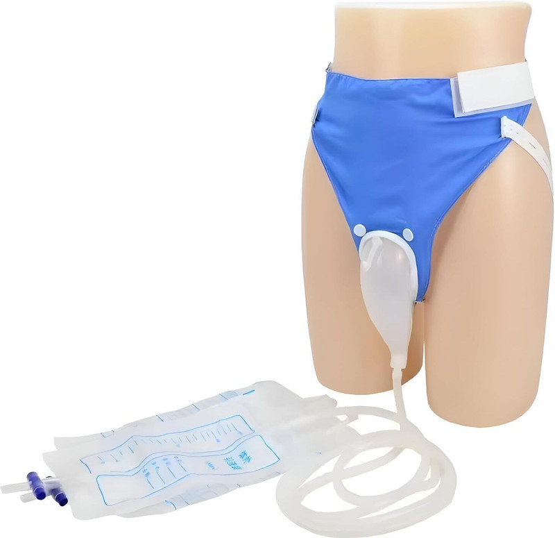 Elektriglow Leak-Proof Design, Ideal for Elderly Men & Patients Urine Bag Urine Bag(3000 ml Blue)