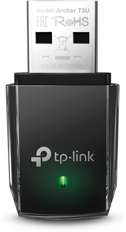 TP-Link Archer T3U 1300 Mbps Mini Wireless MU-MIMO USB Adapter(Black, Silver)