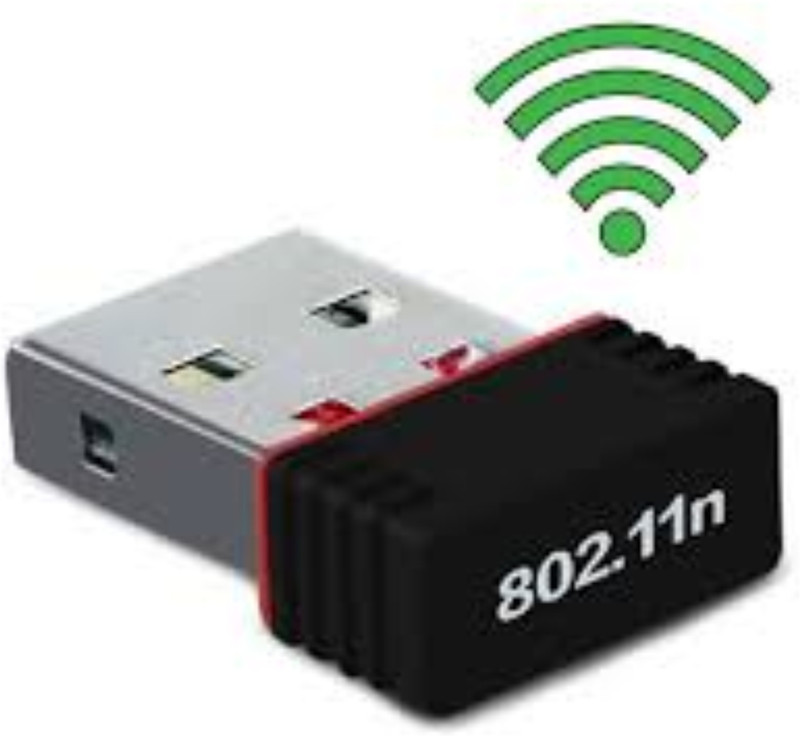 Aarsh Tech usb 2.0 wireless 300mbps USB Adapter(Black)