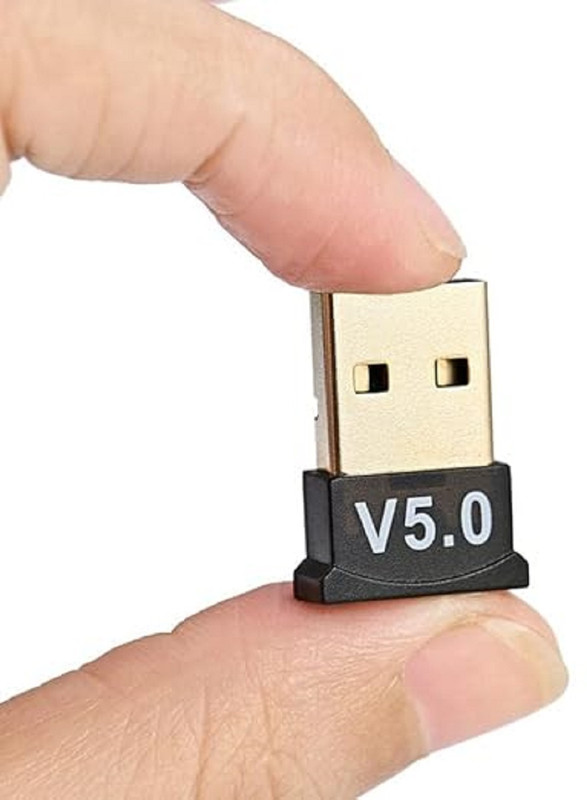 See Good Bluetooth 5.0 USB Dongle Adapter USB Adapter(Black)