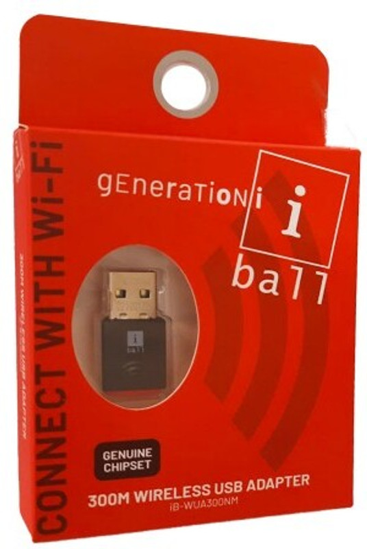 iBall USB Adapter(BLACK RED)