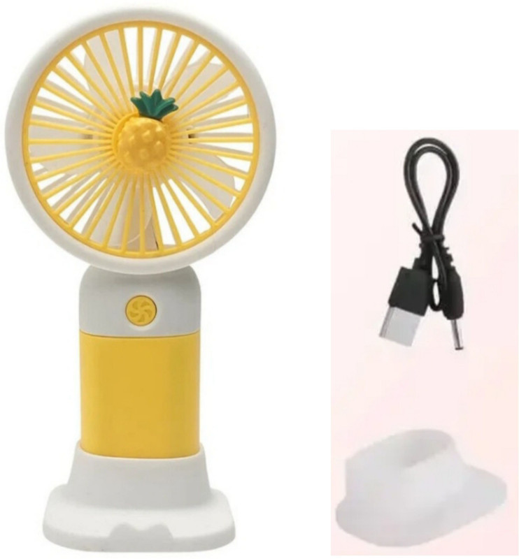 SpectraHub Toofan Compact USB Mini Fan for cooling-Rechargable-USB Air Cooler USB Mini Fan 21 plus USB Fan(Multicolor)