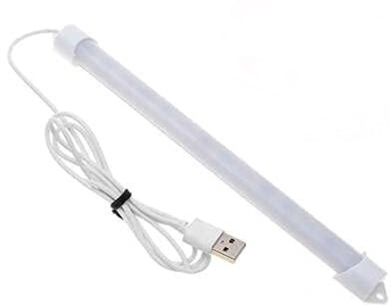 icall 12 Volt 6 Watt DC Straight Linear LED Tube Light tube light 12inch Led Light(White)