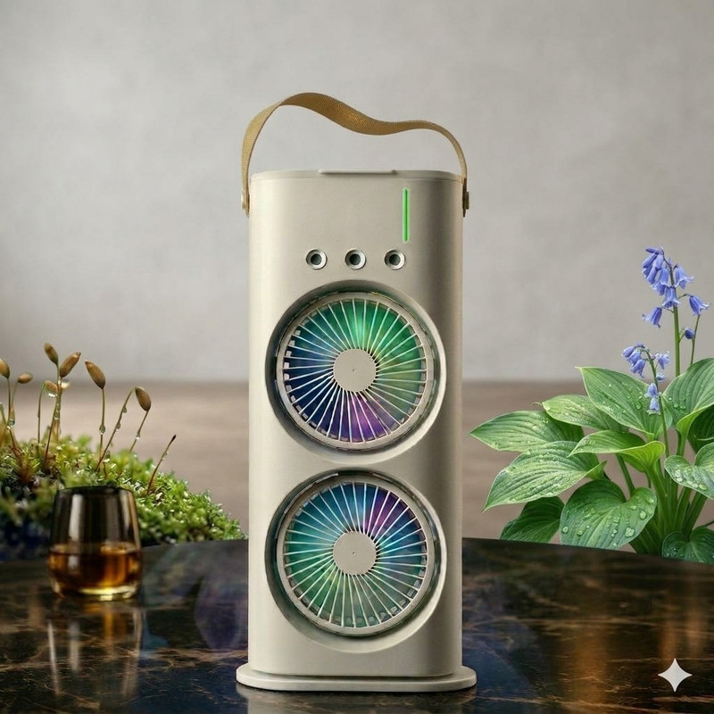 ApnaCart PREMIUM Double-Ended Spray AIR COOLER 100 USB Air Cooler(White)