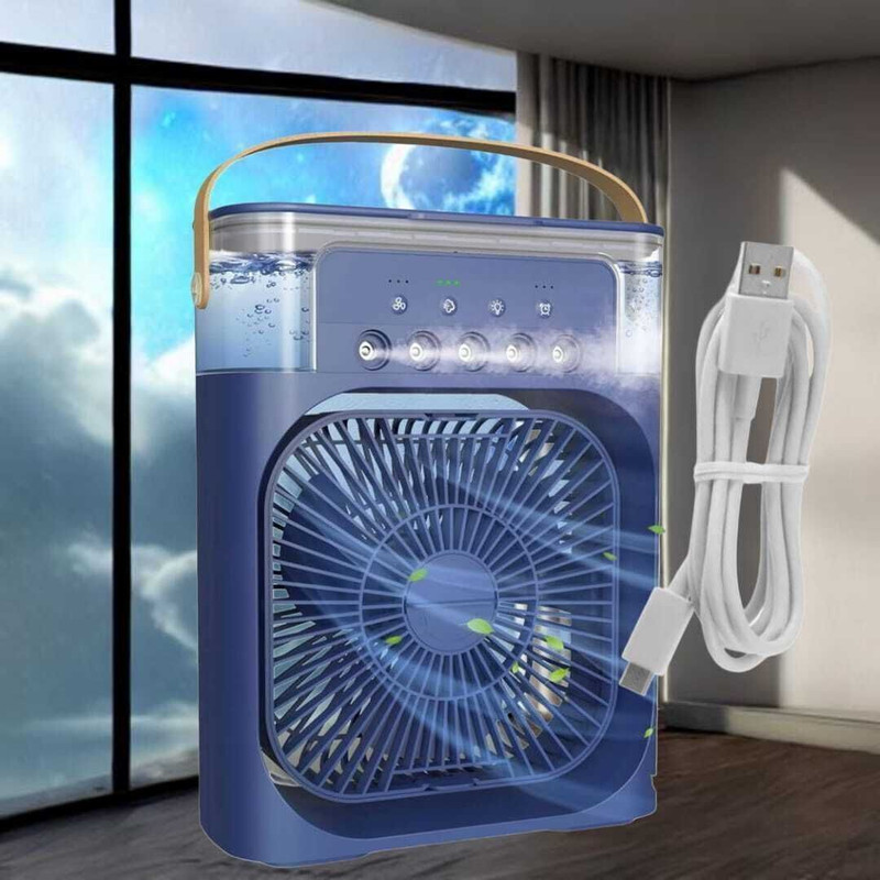 Radhe 40 L Room/Personal Air Cooler(Multicolor, Air Conditioners Small AC Quiet Personal Air Cooler Powered Mini DesktopTOT_1)