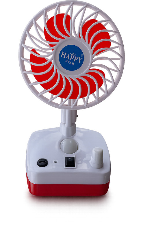 VERMAJI Mini Portable Rechargeable Fan | USB Desk Fan with Speed Control Lightweight & Compact Personal Cooling Fan for Home, Office & Travel Rechargeable Fan(Multicolor)