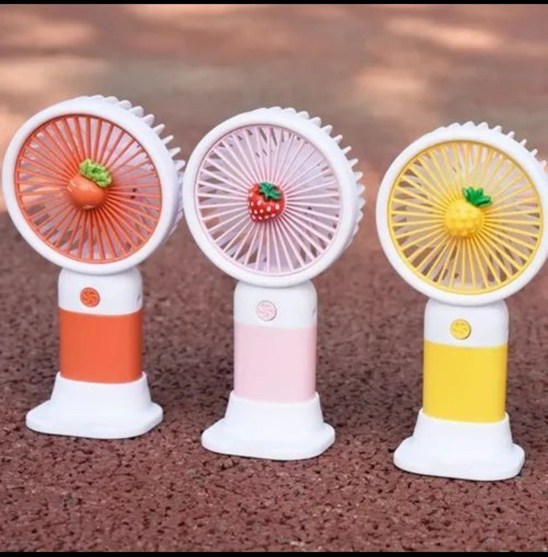 INAYA Mini Fan, Handheld Fan, USB Charging Fan with 3 speeds. Mini Fan, Handheld Fan, USB Charging Fan USB Fan(Multicolor)