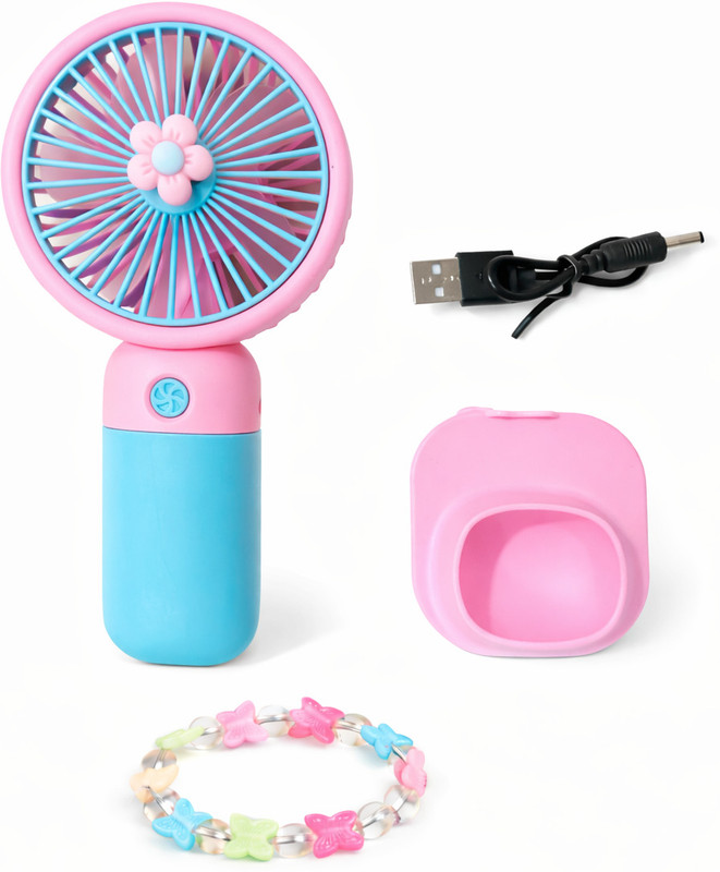 VN enterprises fan with brecelet 152 USB Fan(blue pink)