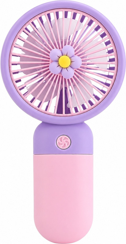 MINI Portable Fan Rechargeable USB Handheld Fan Mini Hand Fan USB Fan (Multicolor) FAN USB Cable(Multicolor) - 62% off at DetectaDeal