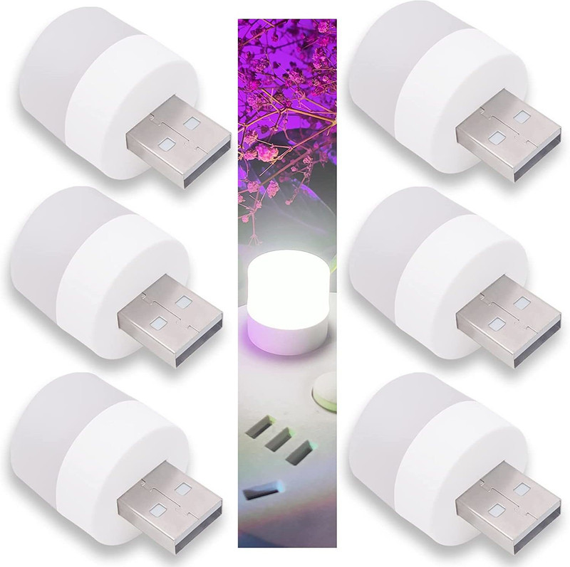 carexo CUTE LIGHT 6 mini usb led light for camping /night light Led Light(White)