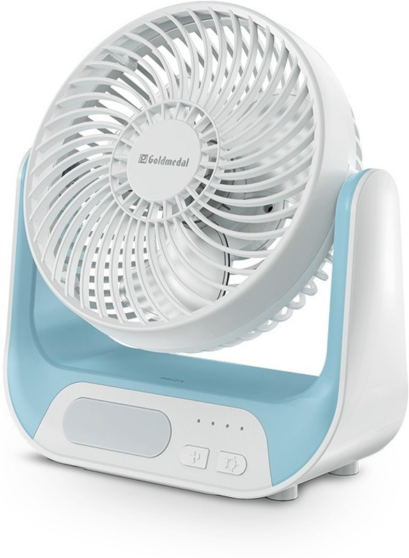 Goldmedal Briza PCS650706DMWBL Rechargeable Fan(White Blue)