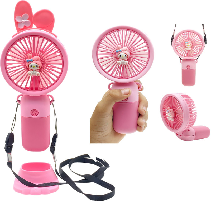 Felinar Foldable Mini Portable Fan Rechargeable USB Handheld Fan 1-Speed Adjustable Mini Portable Fan Rechargeable USB Handheld Fan in Purple USB Fan(Purple)