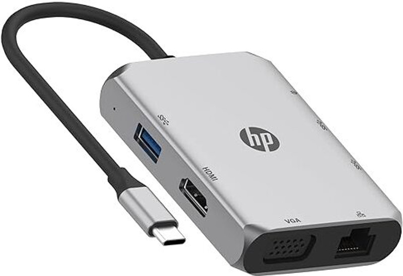 HP USB-C 7in1 Hub 9V554AA USB Hub(Grey)