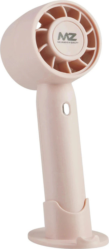 MZ F51 (RECHARGEABLE JET FAN) 3 Speed Mode, High Speed Jet Fan with Seperate Base F51 USB Fan(Pink)