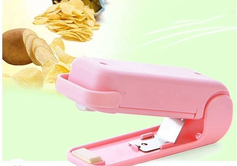 Lakshi Trends Mini sealer for packing snacks Manual Vacuum Bag Sealer