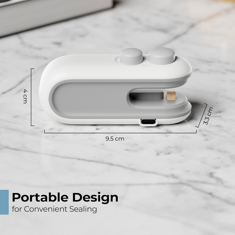 GLARIXA Mini Sealing Machine for Packets 11 Manual Vacuum Bag Sealer