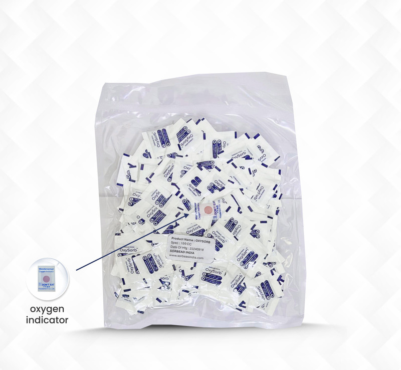 OXYSORB 3000cc Oxygen Absorber Packets | Pack of 60 | Food Grade | Bulk Food Storage Manual Vacuum Bag Sealer