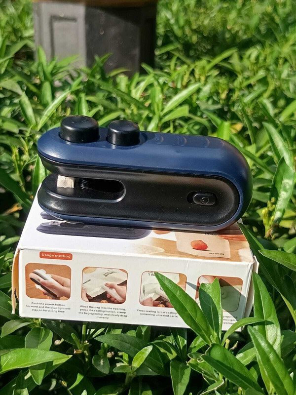 No1Cart mini portable Sealer Manual Vacuum Bag Sealer