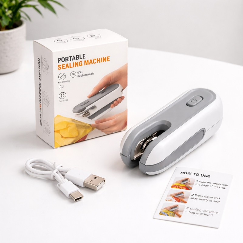 Nayably USB SEALING MACHINE Manual Vacuum Bag Sealer