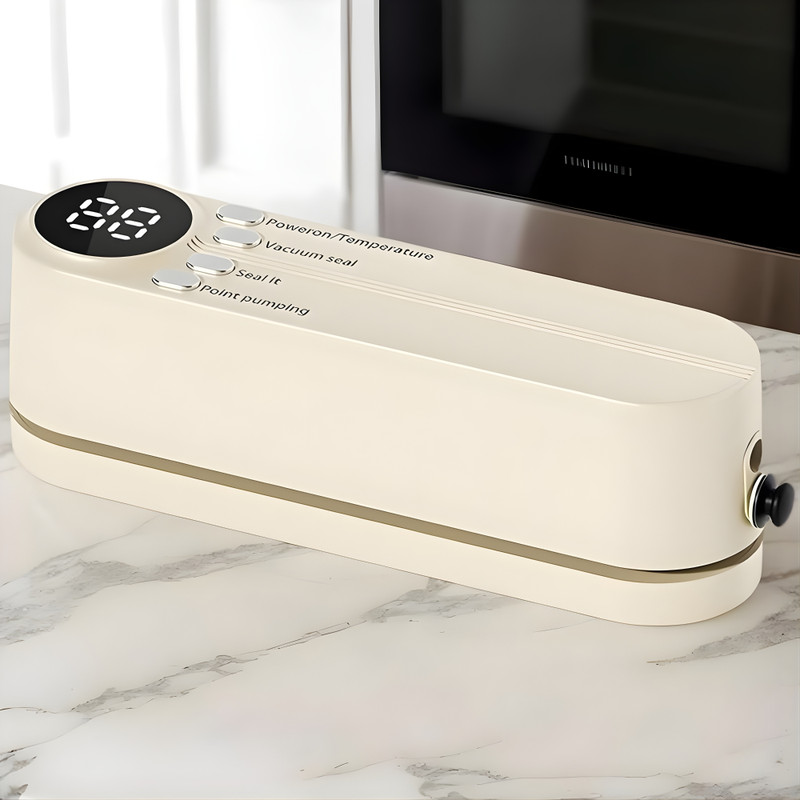 CasaAura Sealing Machine for Food Packets | Handheld Plastic Bag Sealing Manual Vacuum Bag Sealer