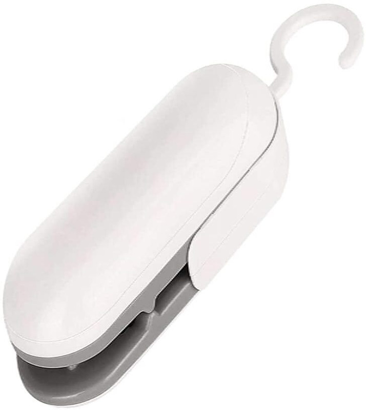 PARYAVARAN 2 in 1 Handheld Heat Seal and Cutter Mini Food Sealer For Plastic Bags Manual Vacuum Bag Sealer