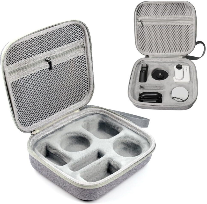 ELEPHANTBOAT Waterproof EVA Hard Carry Case for Insta360 Go 3 with Shockproof Protection Camera Bag(N/A)